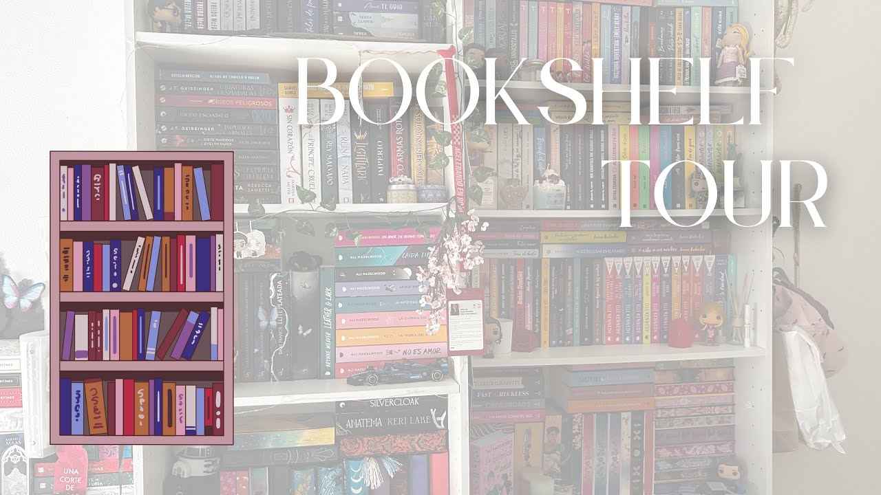 BOOKSHELF TOUR⚡️