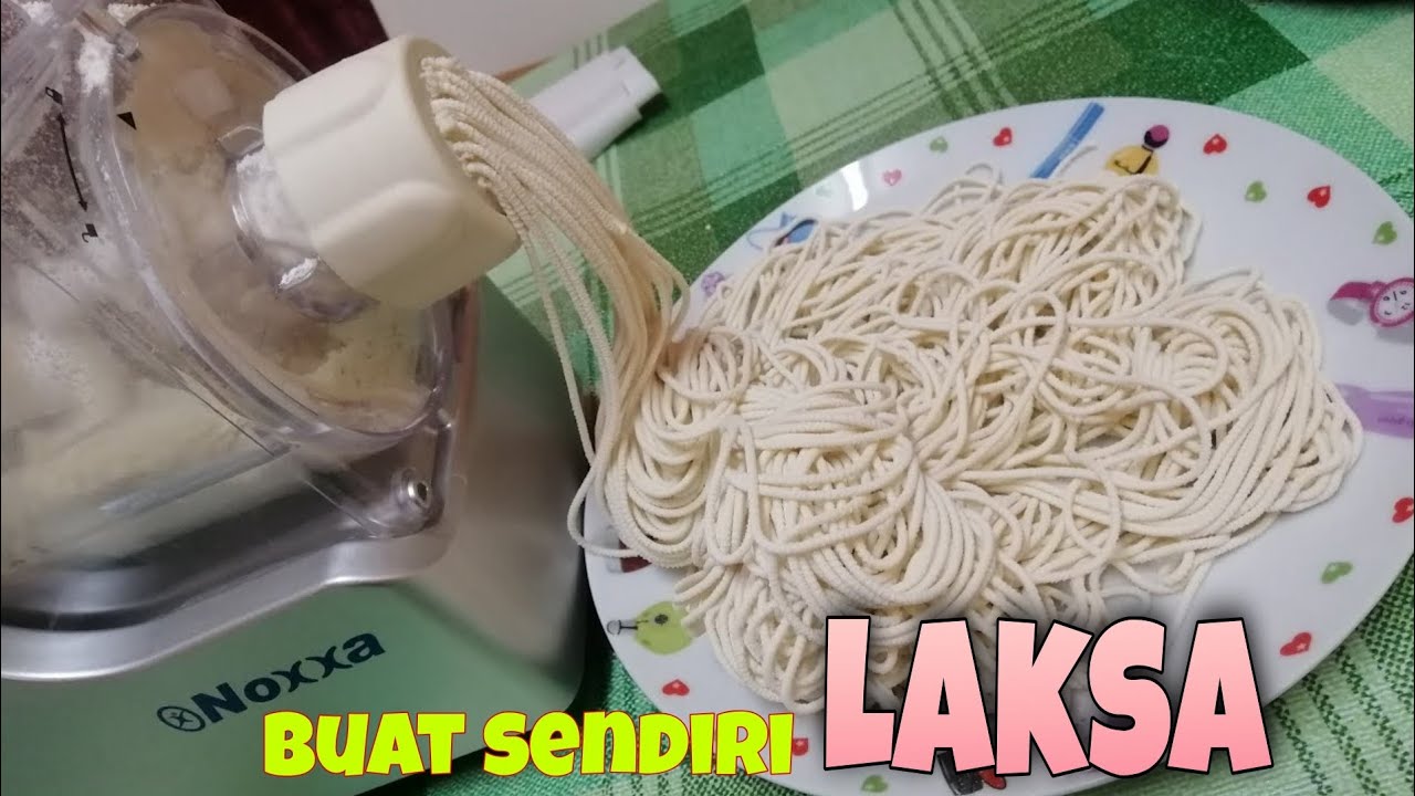 Buat Laksa Menggunakan NOXXA Noodle Maker