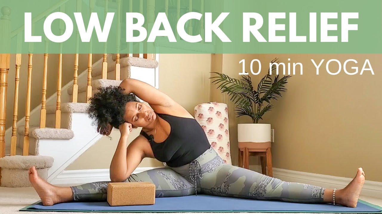Top 3 Poses For Low Back Relief- 10 minutes | All Levels