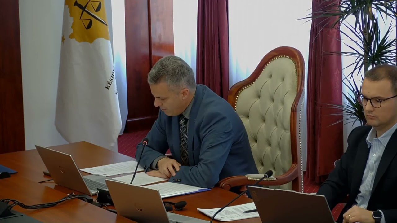 Takimi i 287-të i Këshillit Prokurorial të Kosovës - pjesa e parë