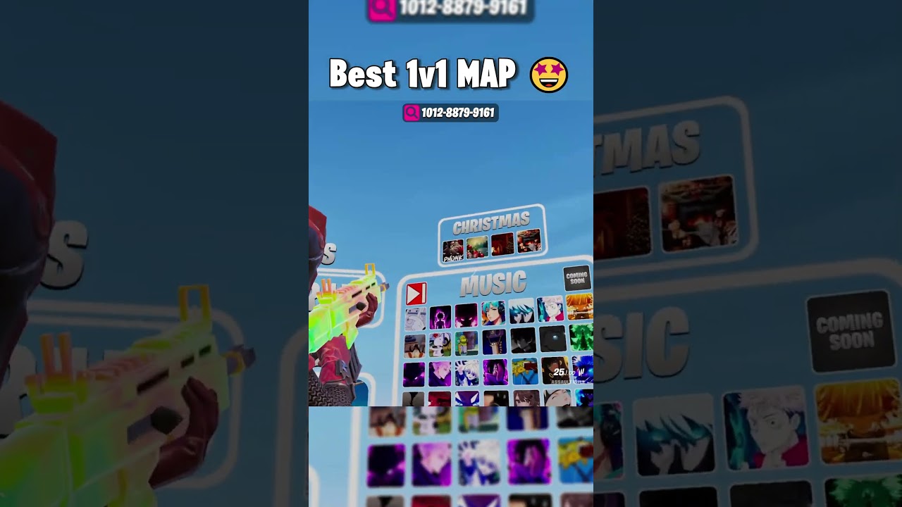Best 1v1 MAP #fortnite1v1  #bestmap  #1v1