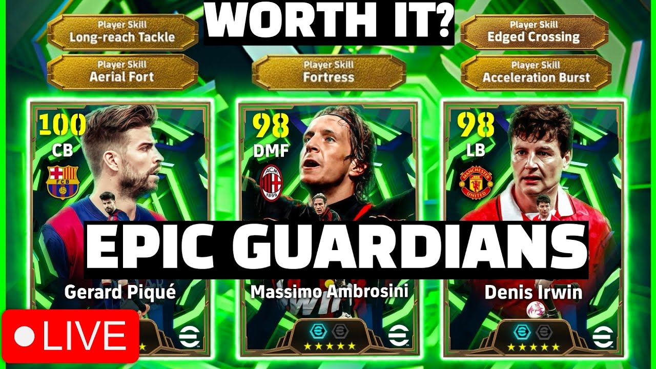 (LIVE) EPIC GUARDIANS DEFENDER - WORTH IT?? EFOOTBALL 2026