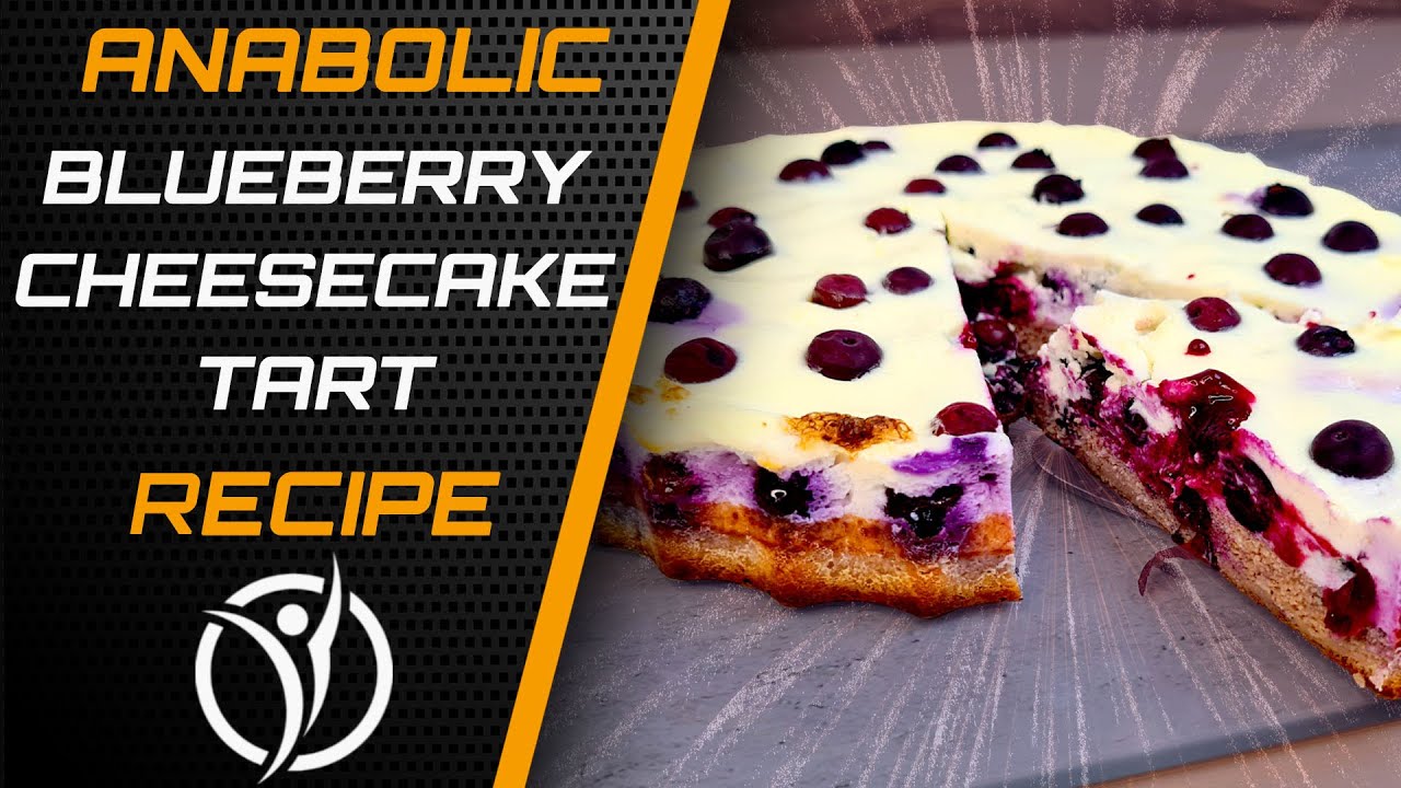 Anabolic Blueberry Cheesecake Tart Recipe