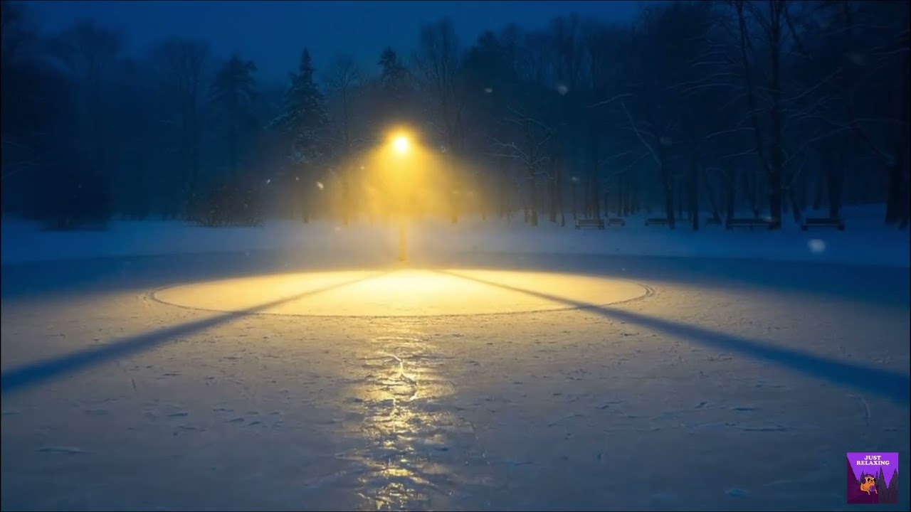 The Empty Ice Rink Vibe | Calming Music for Stress Relief & Focus
