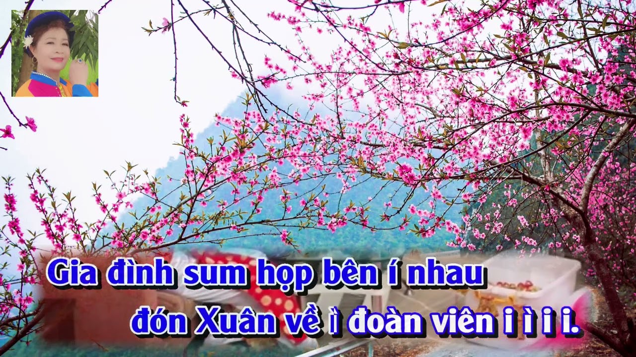 Karaoke Hát Chèo Khúc Hát Mừng Xuân - Tone Nữ Thấp ( Chuẩn )