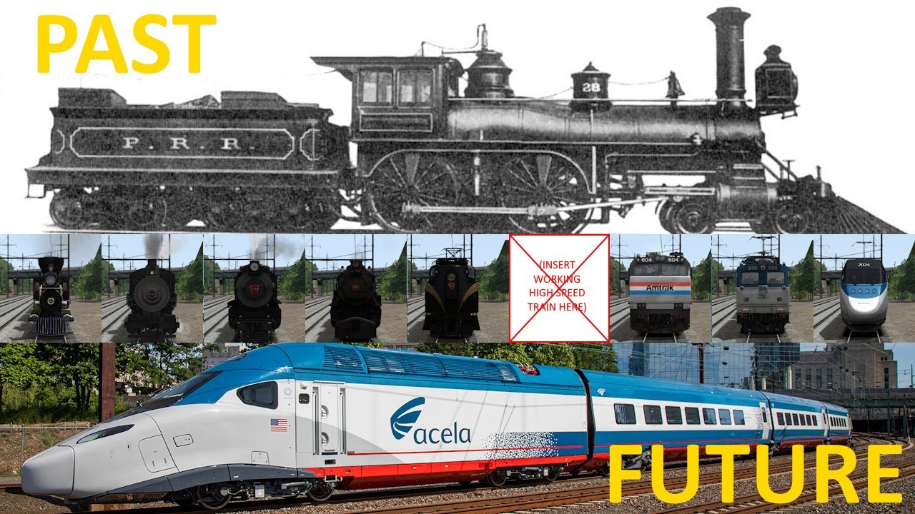[TSC] NEC Family Tree: Driving Every Flagship Locomotive Through Time