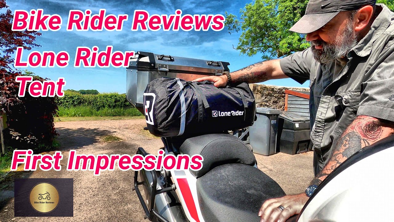 Bike Rider Reviews Lone Rider Tent Review First Impressions