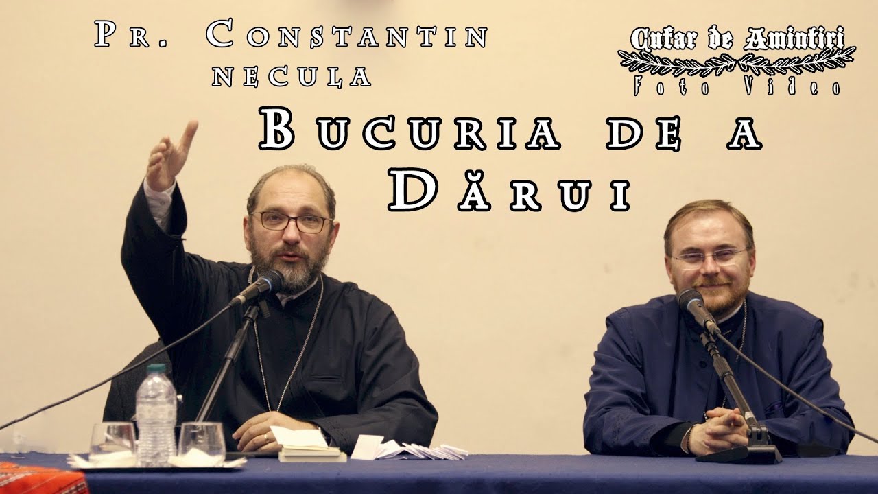Pr. Constantin Necula 2018 ajun de Mos Nicolae - BUCURIA DE A DĂRUI Q&A