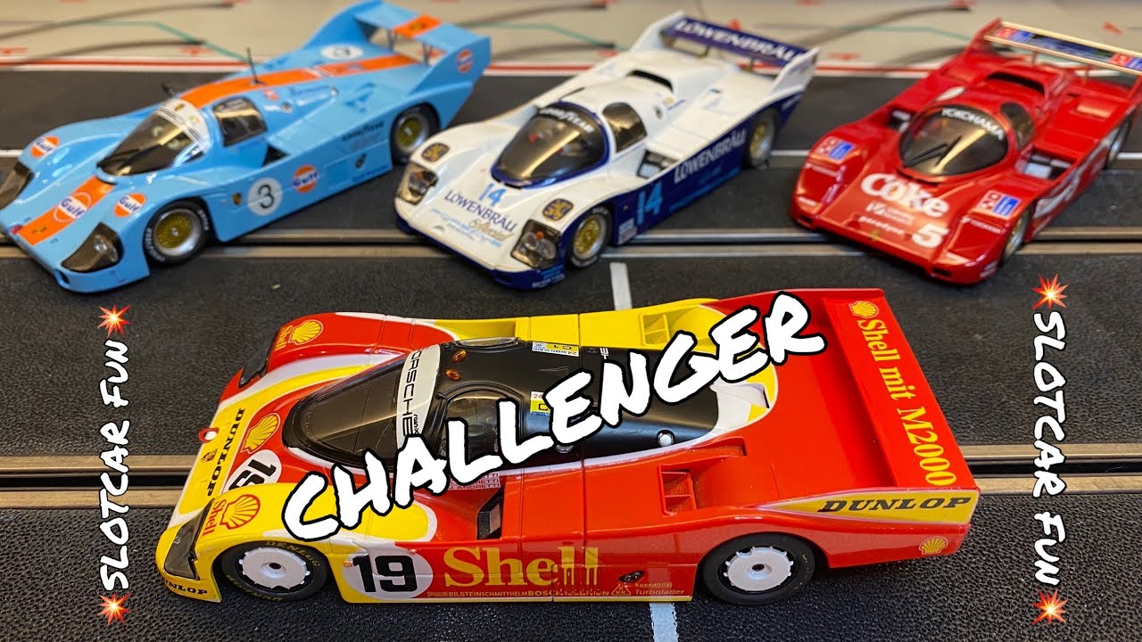 Group C Porsche from Slotit the next Challenger for the best lap time