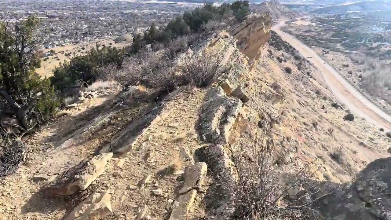 5 Mile Walk via Greenhorn, Dakota Ridge, Old Skyline Drive and Stone Quarry Trails - Cañon City, CO