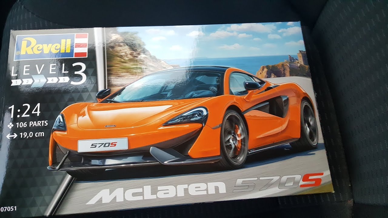 Bausatzbesprechung McLaren 570s von Revell / kit review