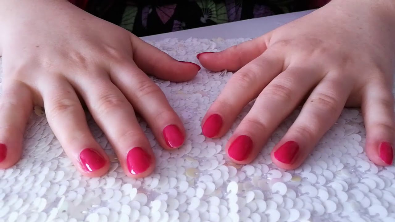 ASMR Reversible Sequin fabric scratching and brushing
