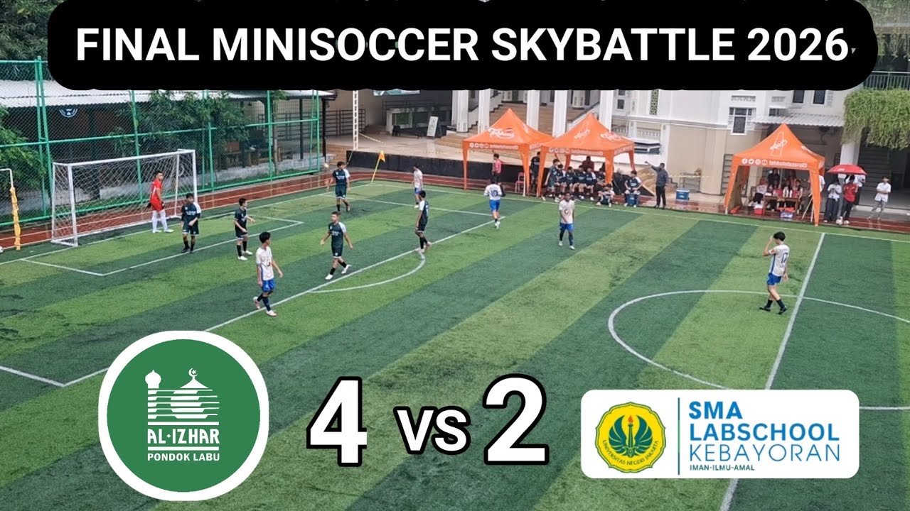 SKOR AKHIR BABAK KE DUA ‼️ AL - IZHAR PONDOK LABU MENANG DI FINAL MINISOCCER SKYBATTLE 2026