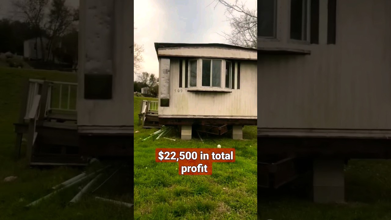 EPIC Mobile Home Fix & Flip!