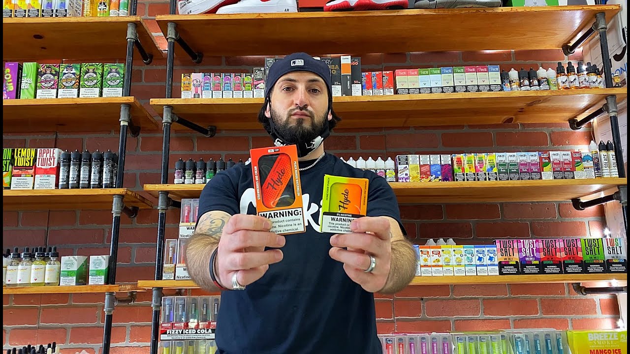 HYDE DUO PLUS !! 2 FLAVORS IN 1 DEVICE! 1,100 puffs!