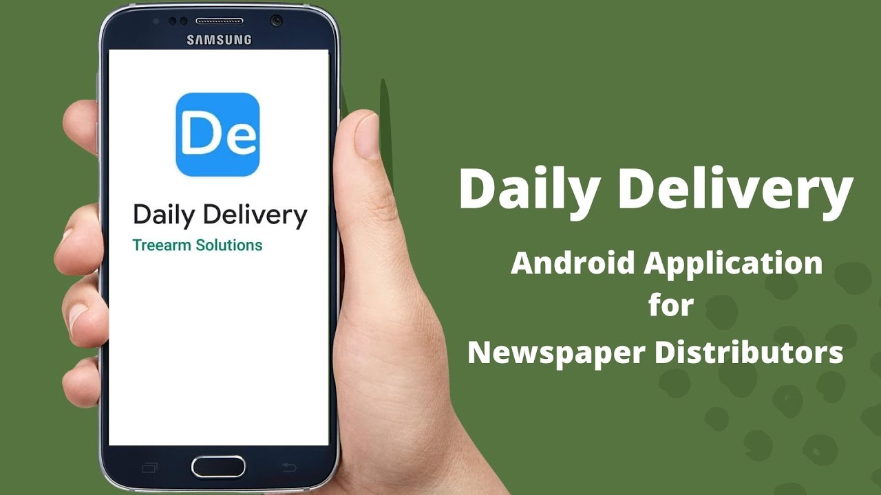 Daily Delivery | Android App For Newspaper Distributors