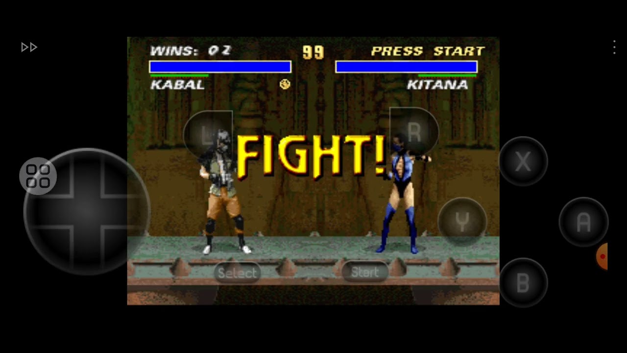 ULTIMATE MORTAL KOMBAT 3 SUPER NINTENDO SNES KABAL GAMEPLAY 