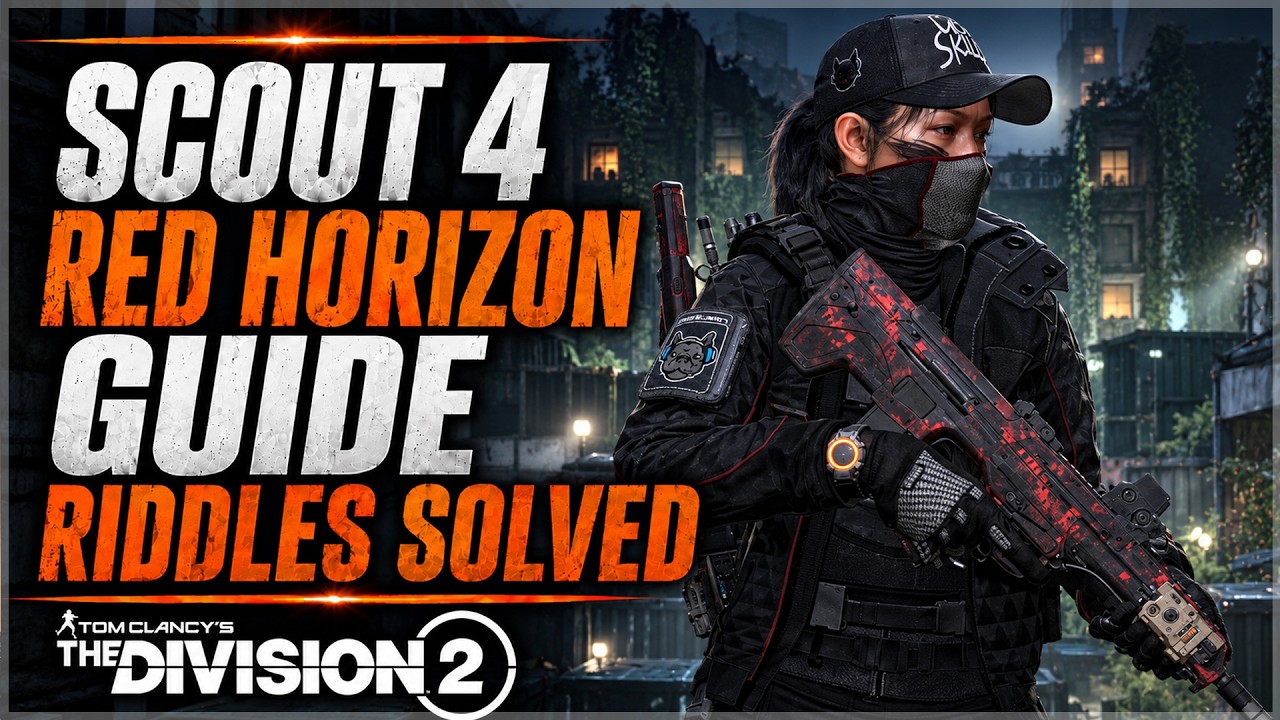 The Division 2 Red Horizon Scout 4 (HVT 1) Manhunt Guide! (TIPS & TRICKS) Year 8 Season 3