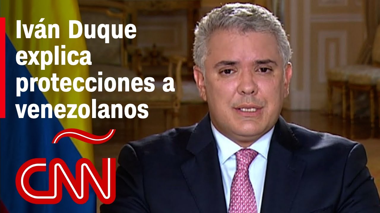 Iván Duque explica por qué regularizar a venezolanos con Estatuto Temporal de Protección en Colombia