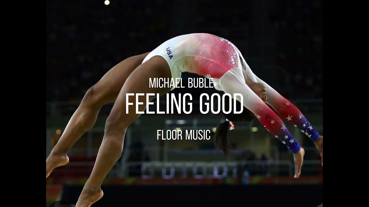Gymnastics floor music #1 | feeling good | Michael Bublé | ￼