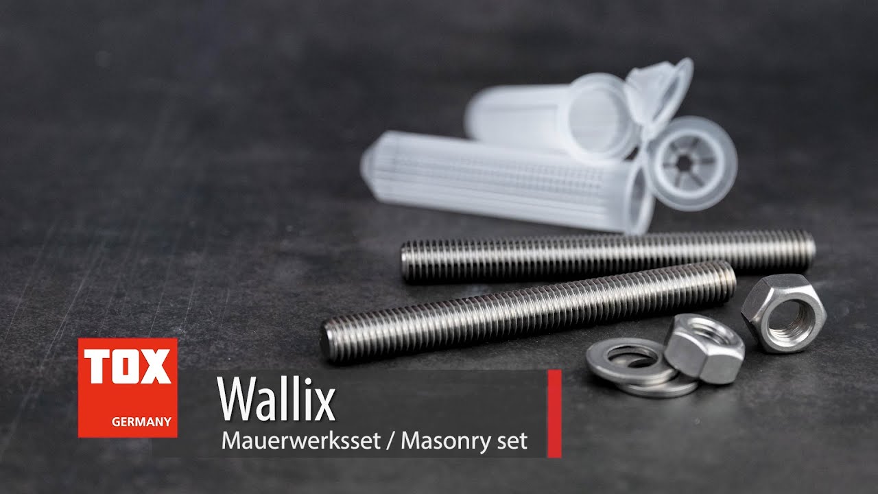TOX Wallix – Mauerwerksset in Lochstein / Masonry set in perforated brick