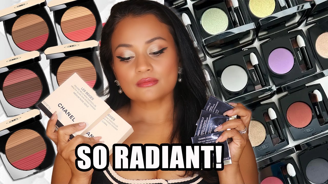 *NEW* CHANEL LES BEIGES HEALTHY GLOW SUN-KISSED POWDERS & OMBRE ESSENTIELLE LONGWEAR EYESHADOWS