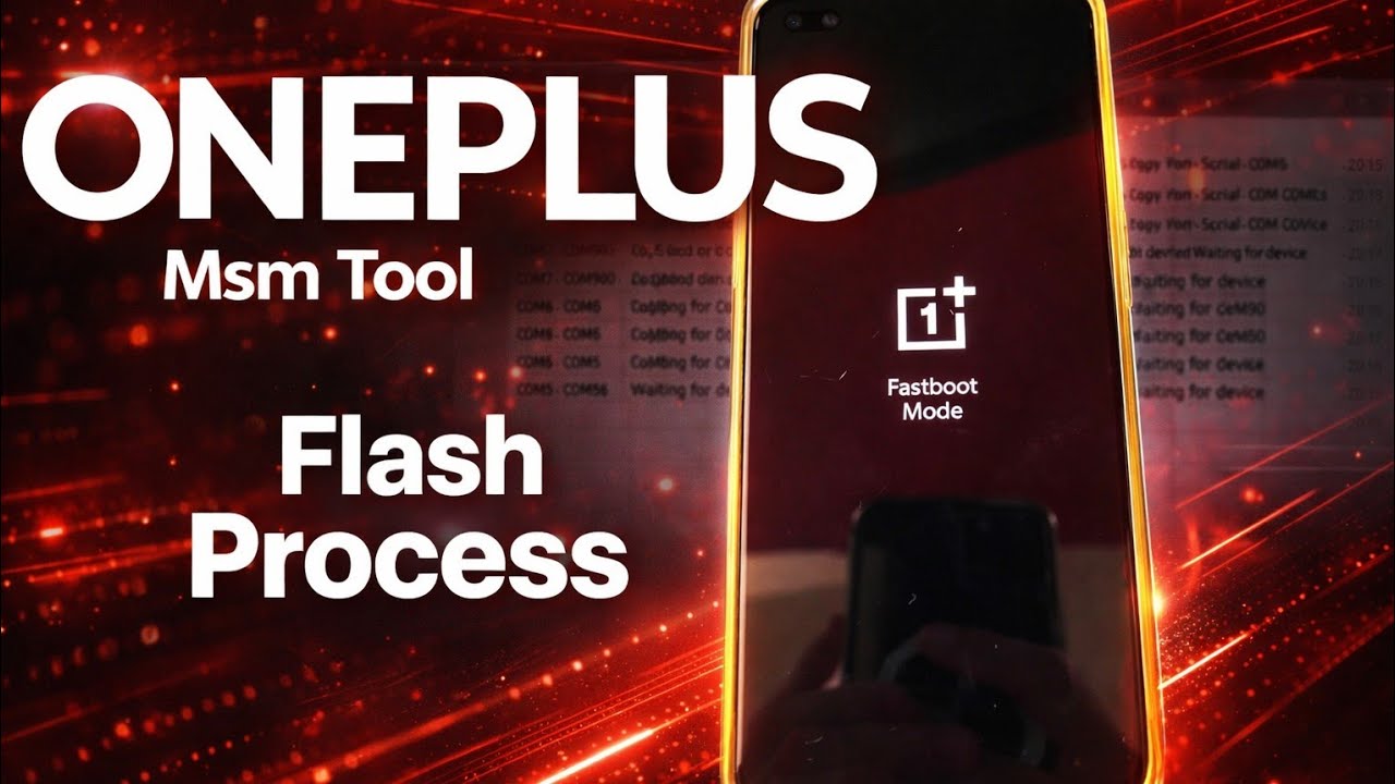 How to Unbrick OnePlus Device || Flashing MSM Download Tool 🔥 