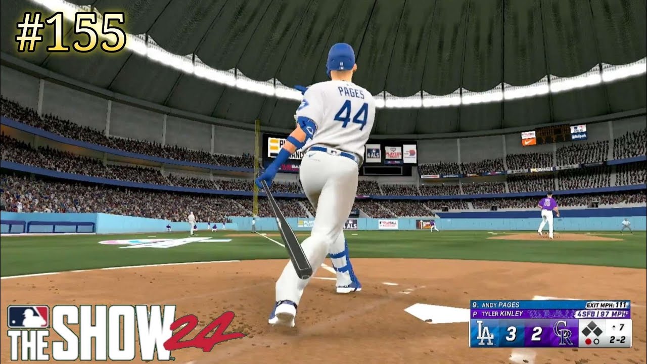 [MLB THE SHOW24] # 155 LOS ANGELES DODGERS🆚COLORADO ROCKIES 3/19/20 ロサンゼルス・ドジャース🆚コロラド・ロッキーズ 25/3/20