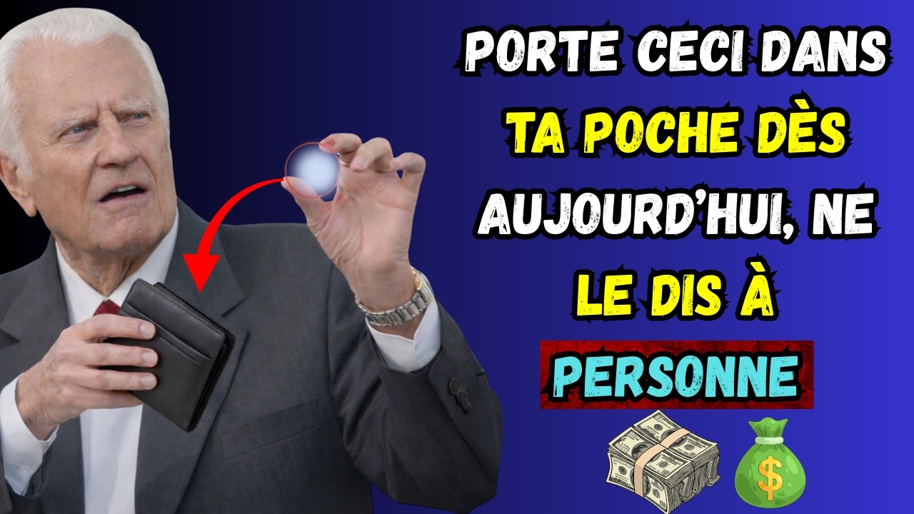 Guarde-le simplement dans votre poche, vous me remercierez pendant 50 ans | Billy Graham