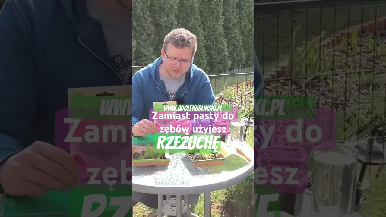 Rzeżucha zamiast pasty do zęb&oacute;w? #preppers #survival #prepperskills #kielki