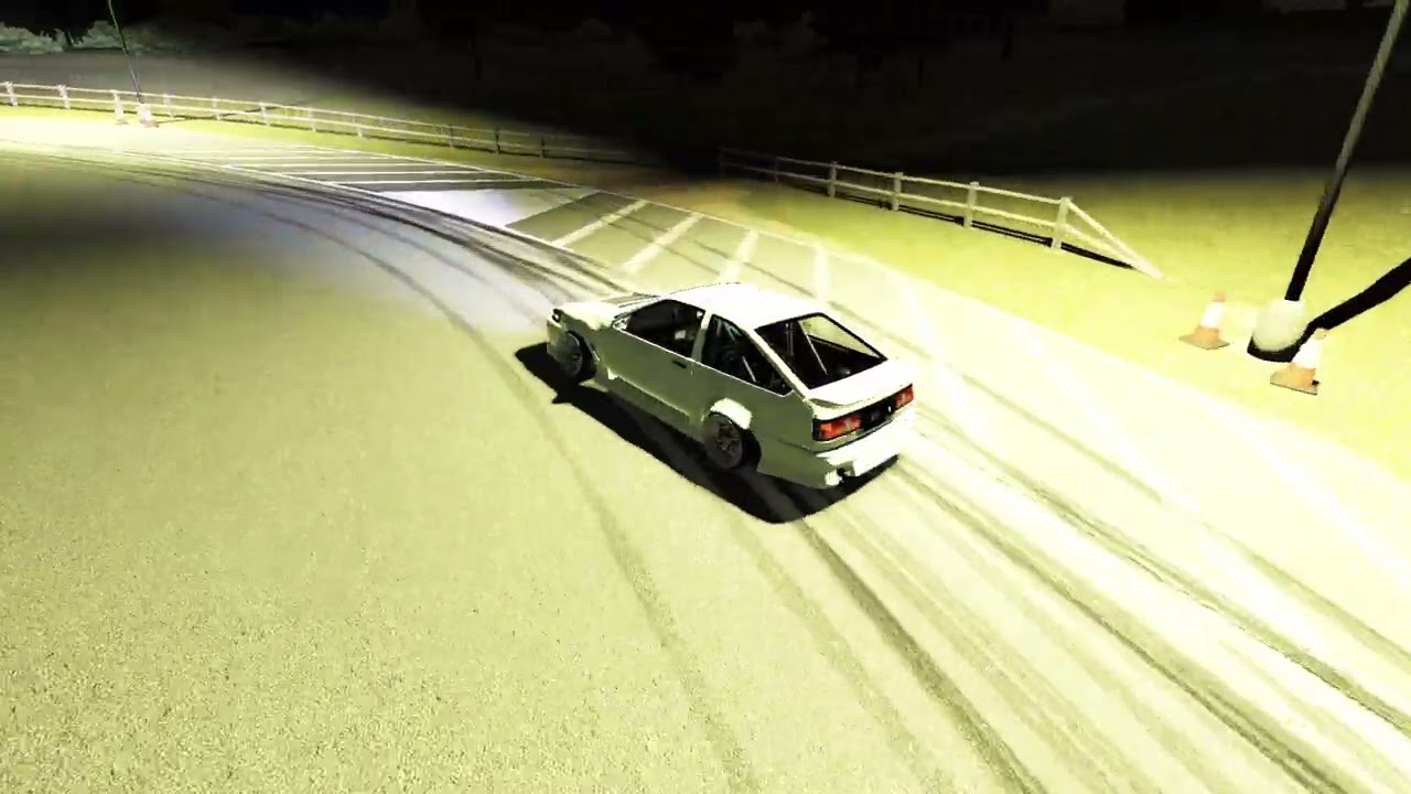 Night Drifting - Zero Grip // The Sim to Street Manifesto