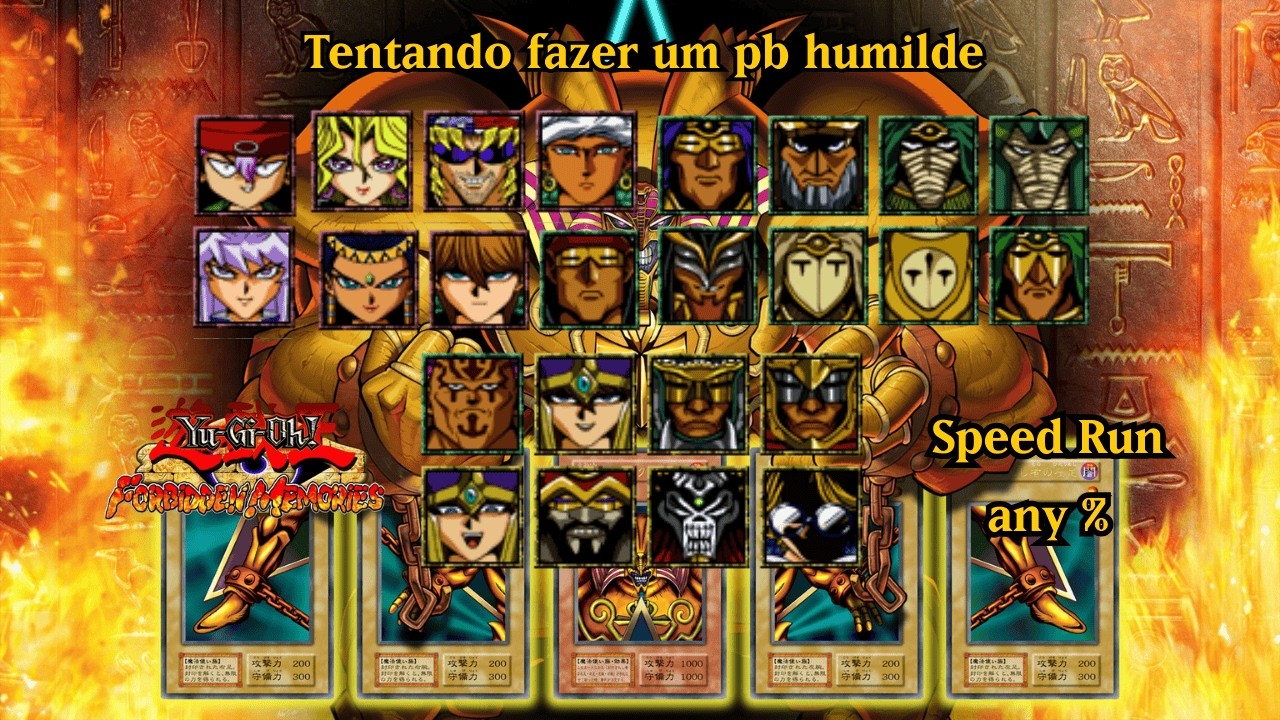 Yu-Gi-Oh Forbidden Memories | Melhorando o PB eba!