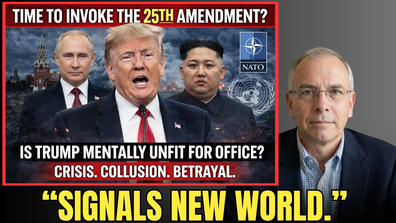 Trump SUFFERS Public Breakdown as 25th Amendment Talks Explode | Ethan Walker