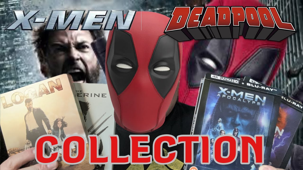 My X-Men | Wolverine | Deadpool Blu-ray 4k Steelbook Collection