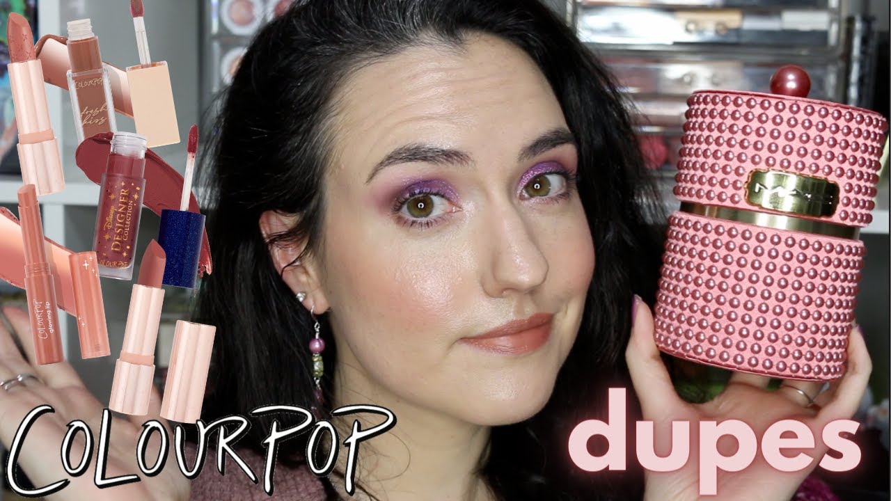 ColourPop DUPES for the MAC Teddy's Party Crew Vault | Side by Side Lip Swatches + Extended Bloops!