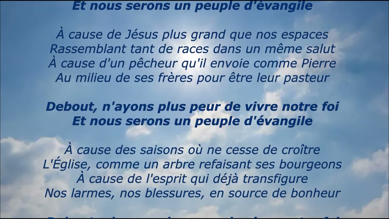 À cause d'une croix