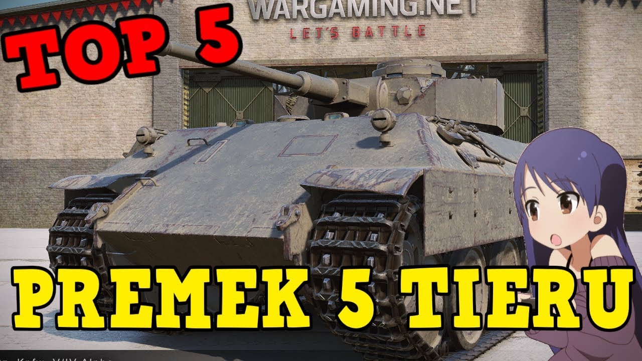 TOP 5 NAJLEPSZYCH CZOŁGÓW PREMIUM 5 TIERU