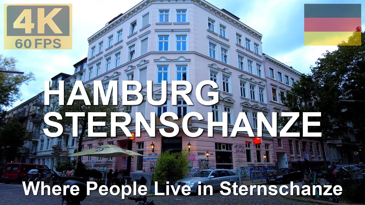 HAMBURG, Germany 🇩🇪 in 4K | 2024 | Walking around Northern Sternschanze Area