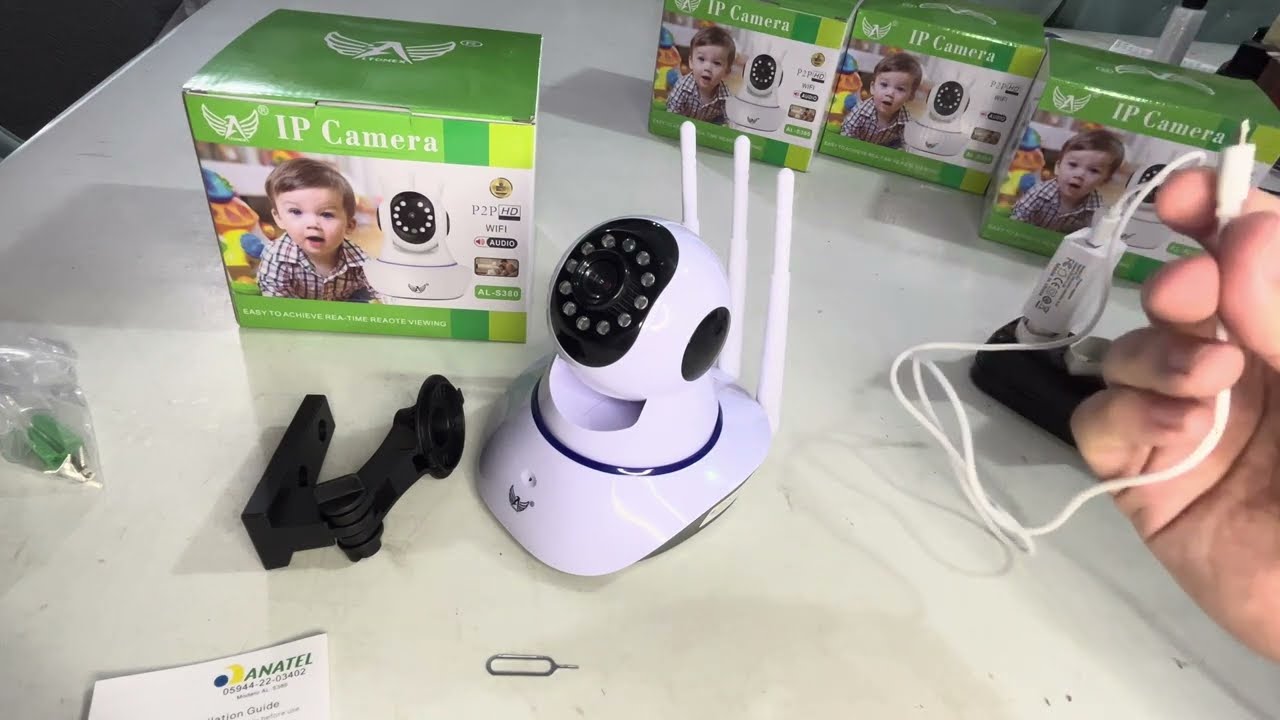 Como configurar a câmera wi-fi 3 antenas com aplicativo Pix Link Cam (Passo a Passo) Atualizado 2025