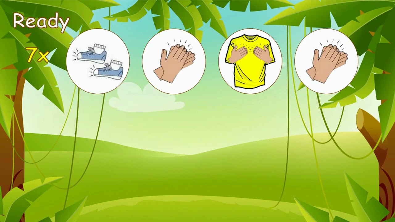 Jungle Boogie (Advanced) Body Percussion Play Along