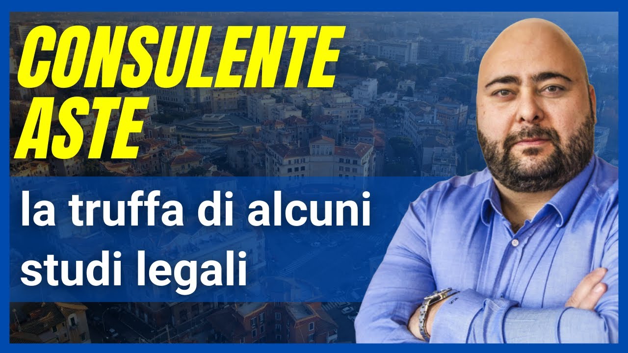 CONSULENTE ASTE IMMOBILIARI la truffa di alcuni studi legali - valeriopisano.com