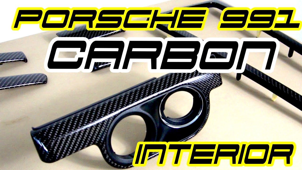 BENDA Carbon Interior trim for PORSCHE 911 991 │Autosattlerei und Carbon Veredelung