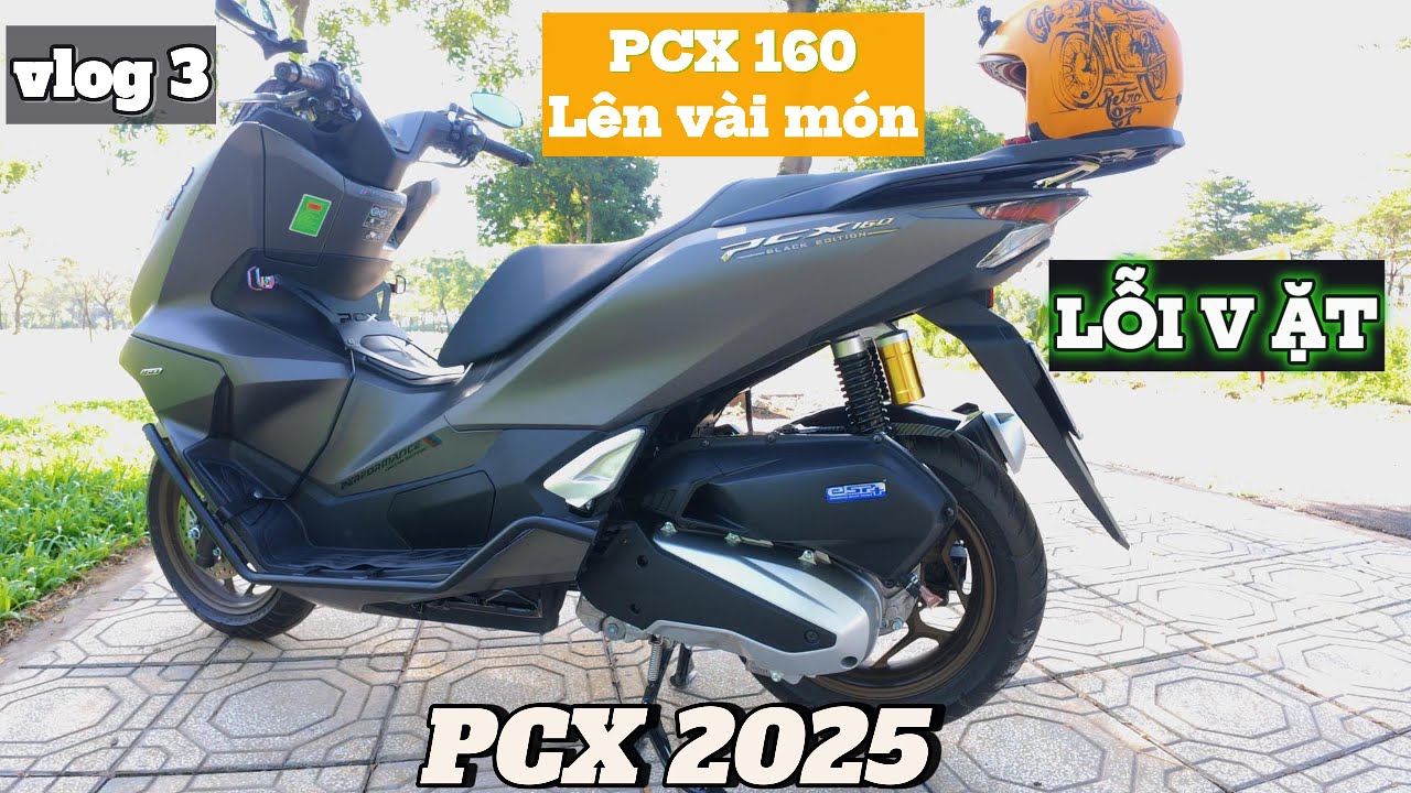 Vlog 3 || PCX 2025 sau khi nâng cấp nhẹ: Review thật sau 2000km