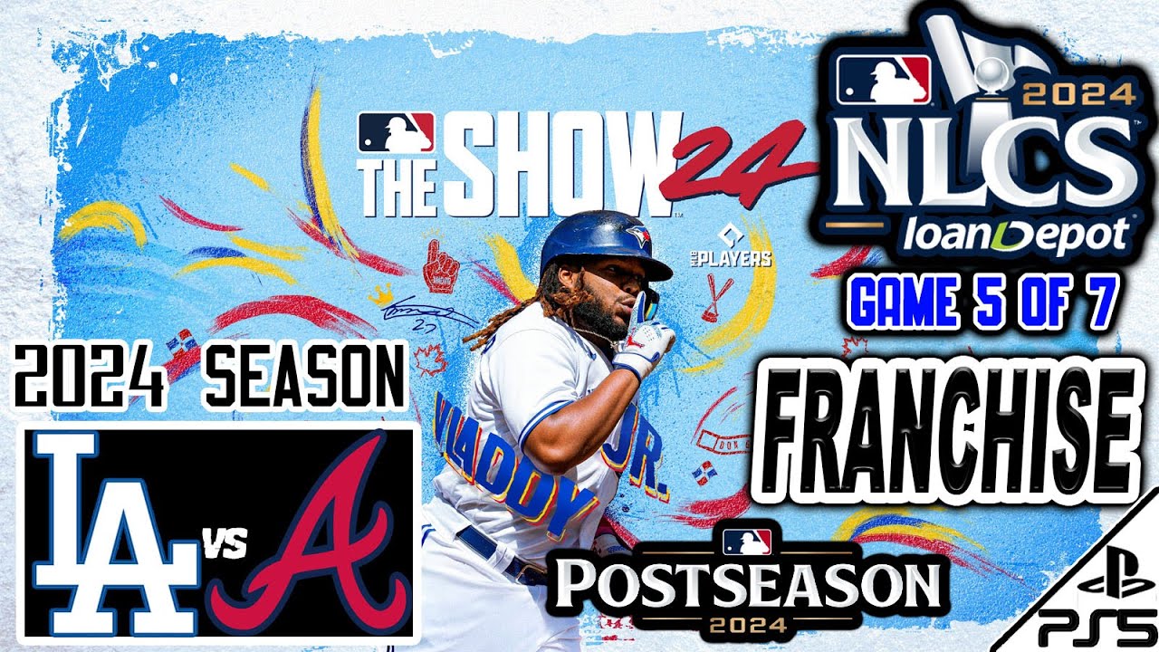 MLB The Show 24 | FRANCHISE | 2024 | NLCS | Game 5 | LA Dodgers at Atlanta Braves (1/25/26)