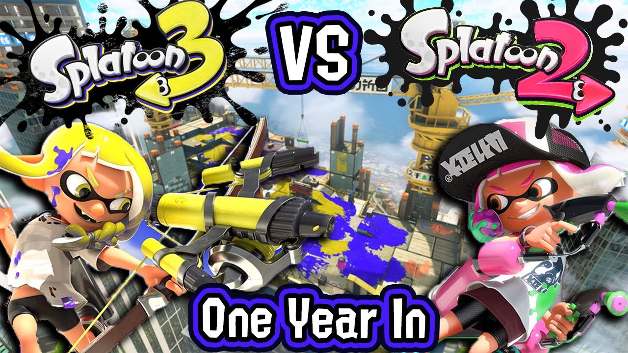 Splatoon 3 vs Splatoon 2: One Year In