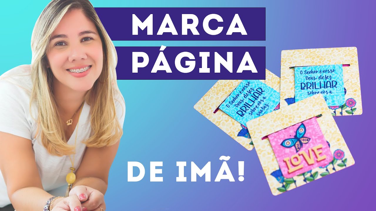 Marcador de Página magnético perfeito para Planner : Como criar arte Passo a Passo no Signmaster