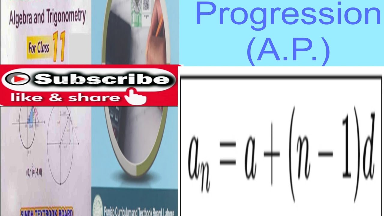 Derive formula of Arithmetic Progression (A.P)