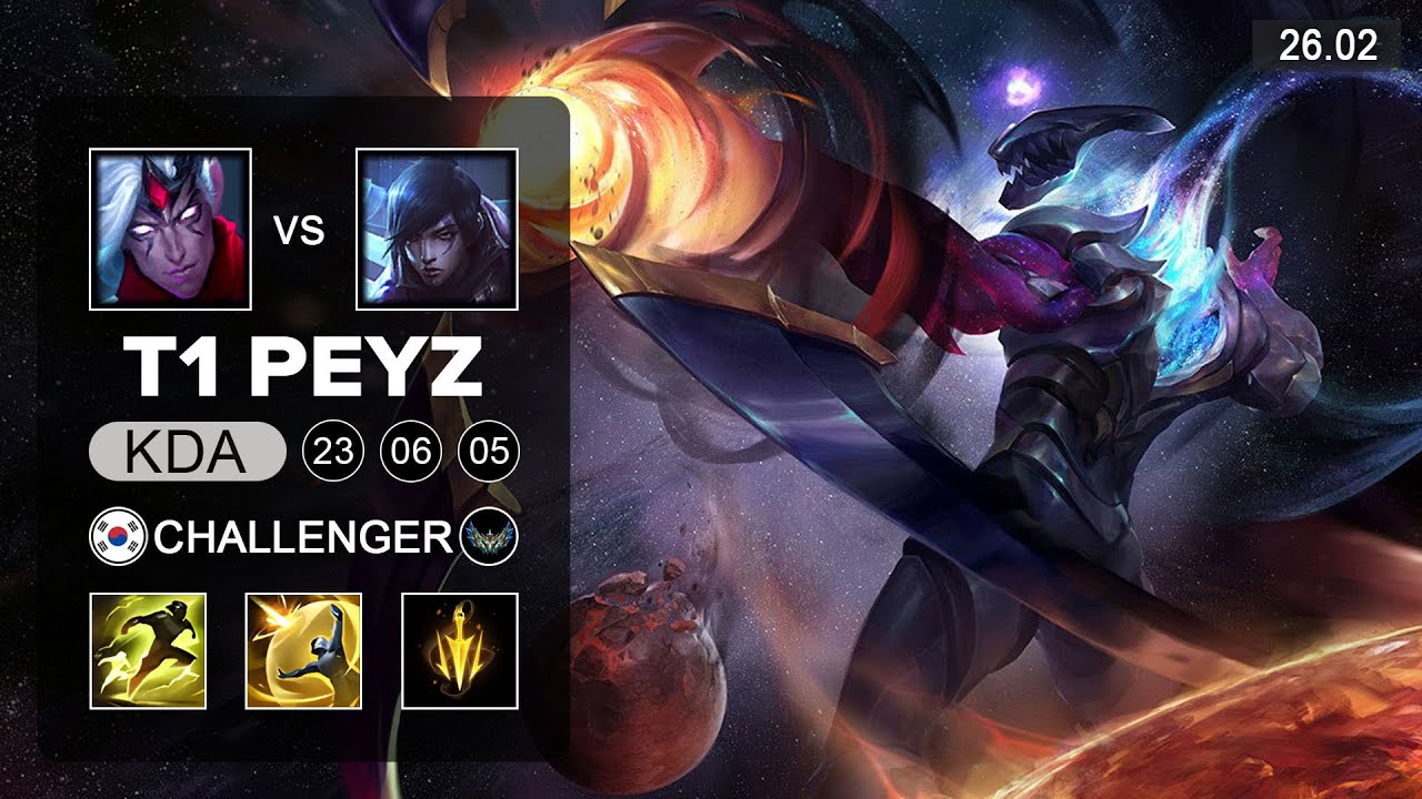 Peyz Varus vs Aphelios ADC - KR Challenger - Patch 26.02 Season 16