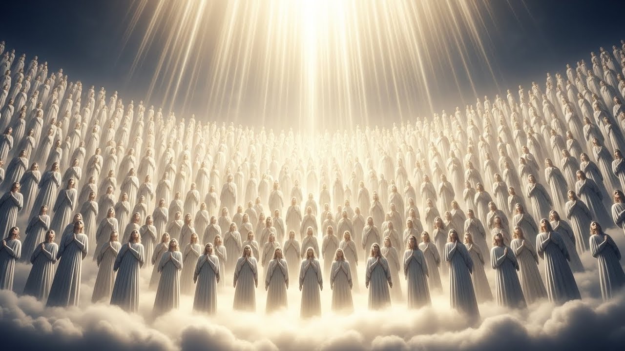 A Monumental Celestial Choir Exalting the Eternal King