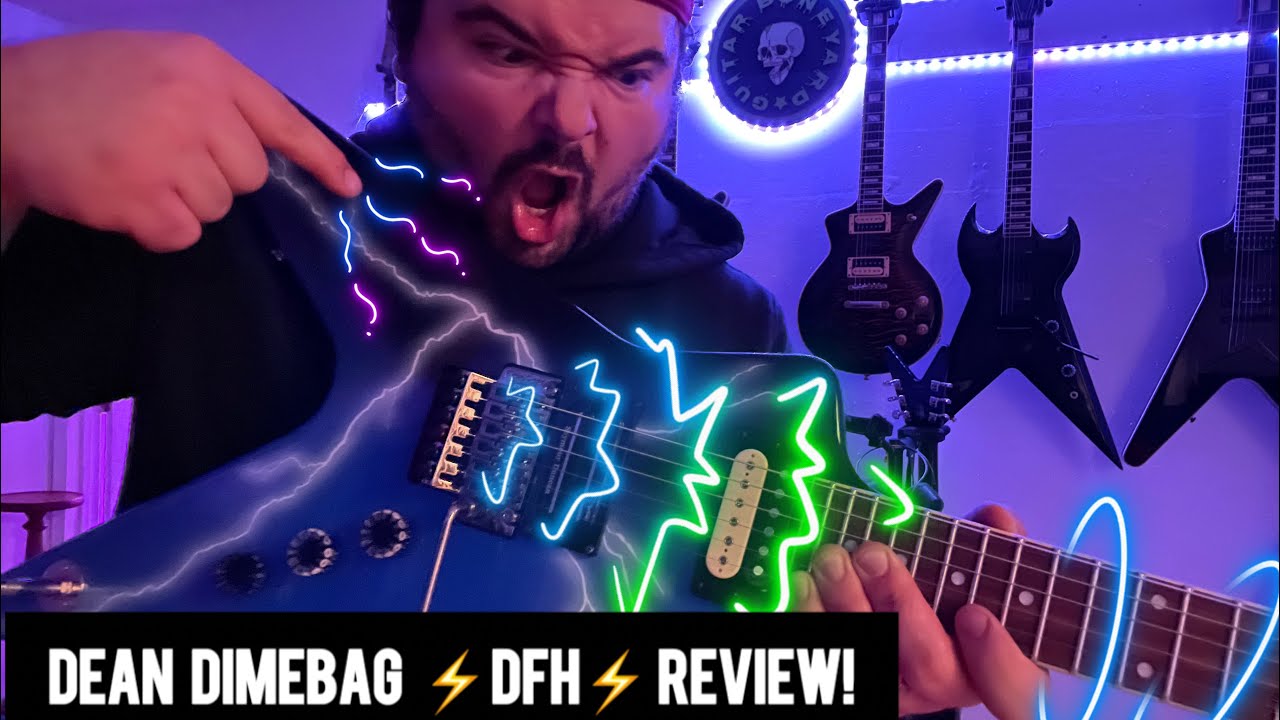 My Unbiased guitar center Dimebag Dean from hell guitar review 